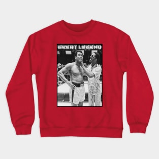 Great lagend muhammad ali and marvin gaye Crewneck Sweatshirt